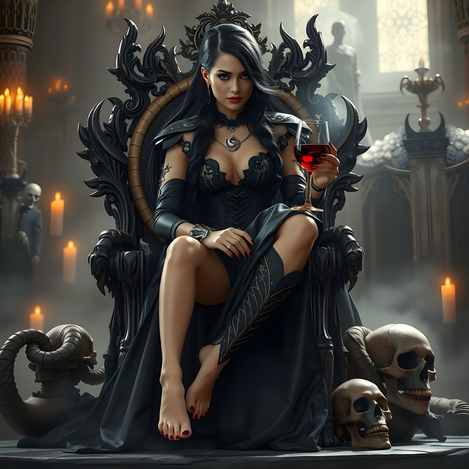 Gothic Goddess of Mortal Kombat Reigns Supreme