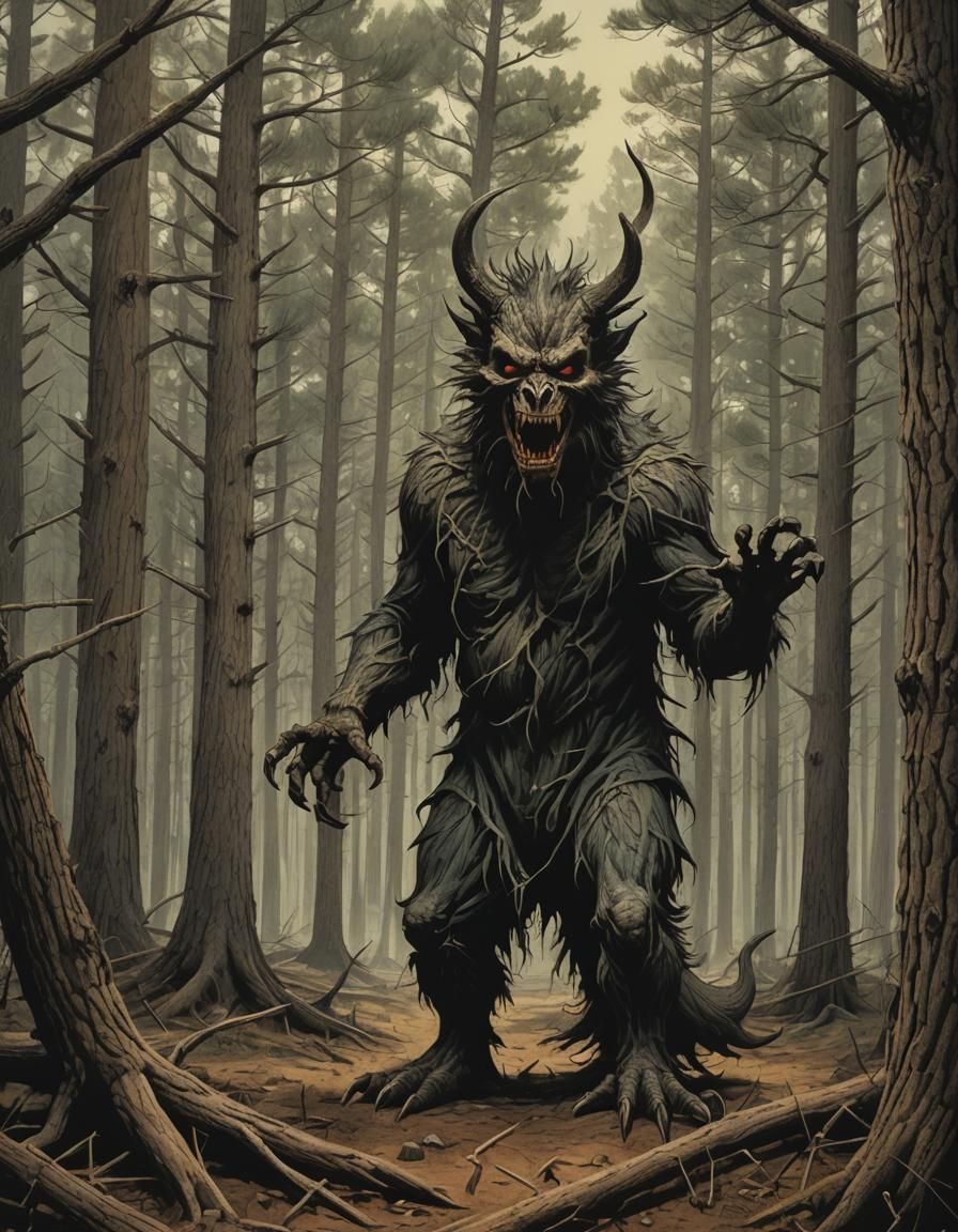 Surreal Jersey Devil Horror Stalks Pine Barrens
