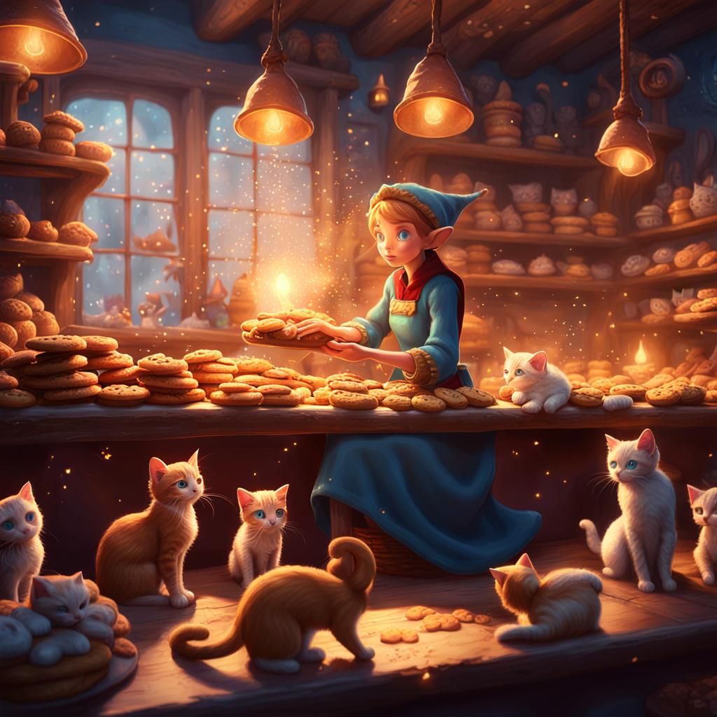 Warm Whimsy in a Fantasy Bakery