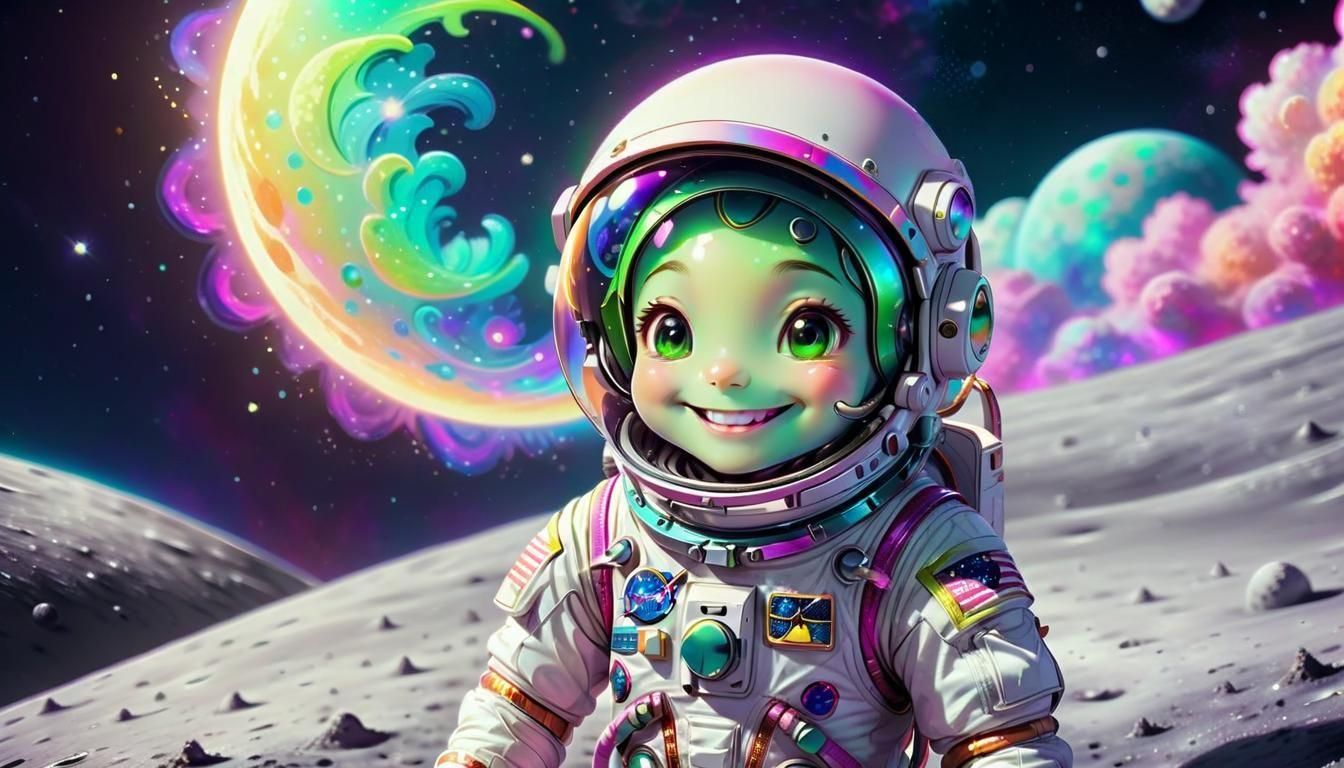 Little Alien Astronaut