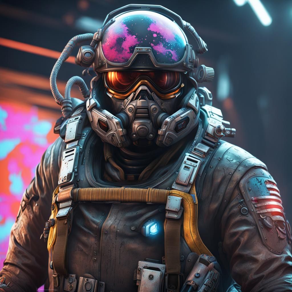 Space Pirate in Stunning Star Citizen-Inspired Unreal Engine...