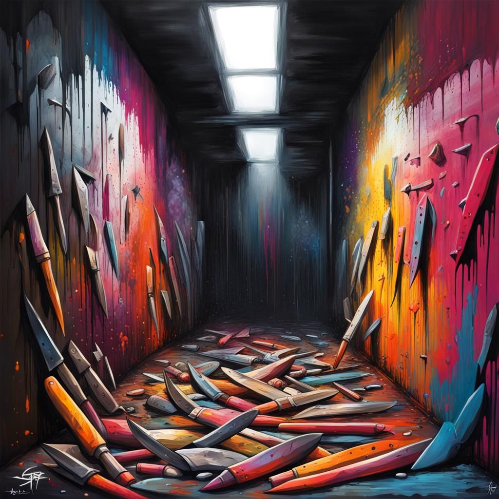 Darkness Descends in a Maelstrom of Color