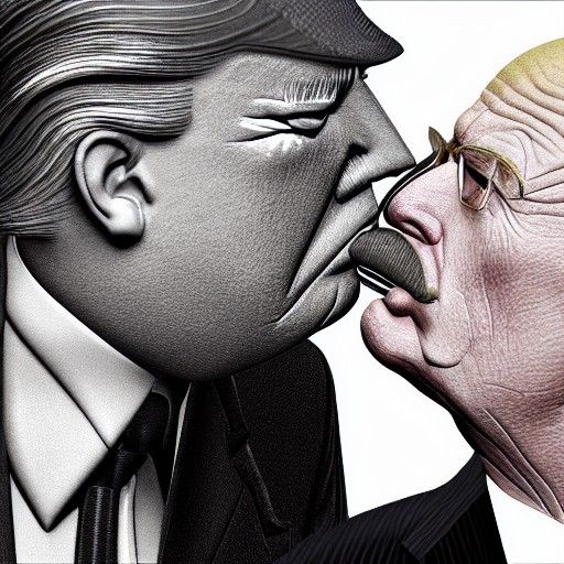 Walter White and Donald Trump Share a Tender Moment in Dark....
