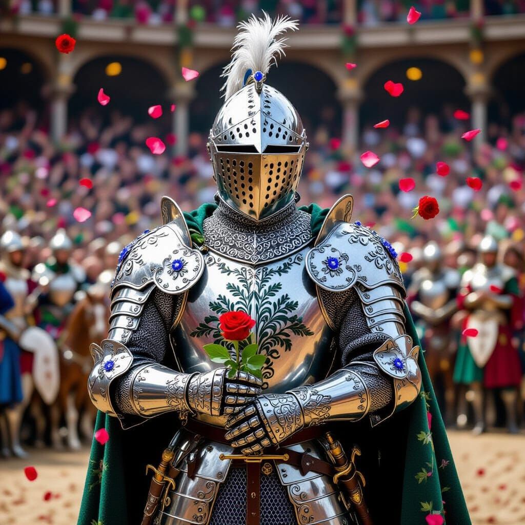 Medieval Knight, inspired by Loras Tyrell from ASoIaF