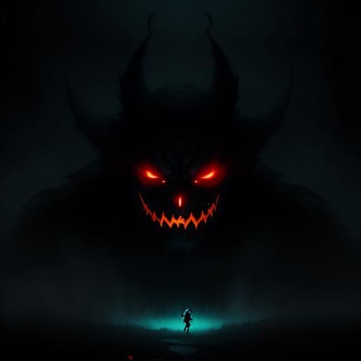 Monsters Unite Under the Moonlit Sky