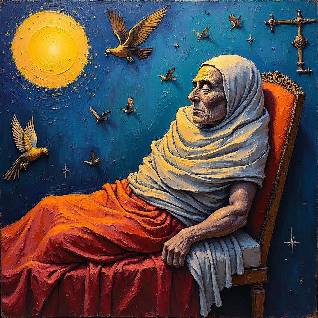 Vibrant Dreamscapes in the Style of Picasso