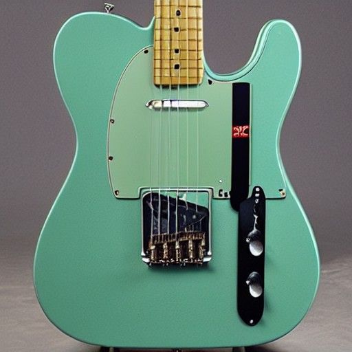 Vintage-Inspired Seafoam Green Telecaster