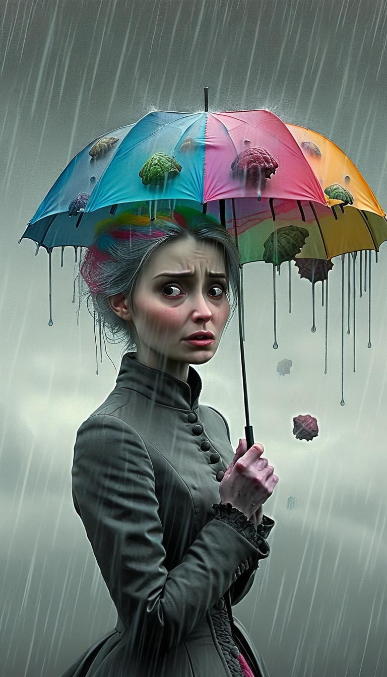 Would you look at that the sky is falling