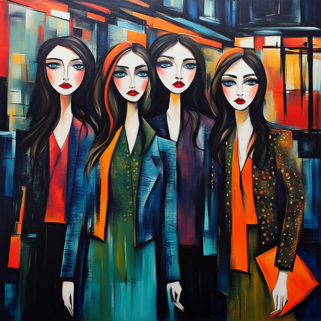 Northern British Girls in Vibrant Newcastle Nightlife Scene