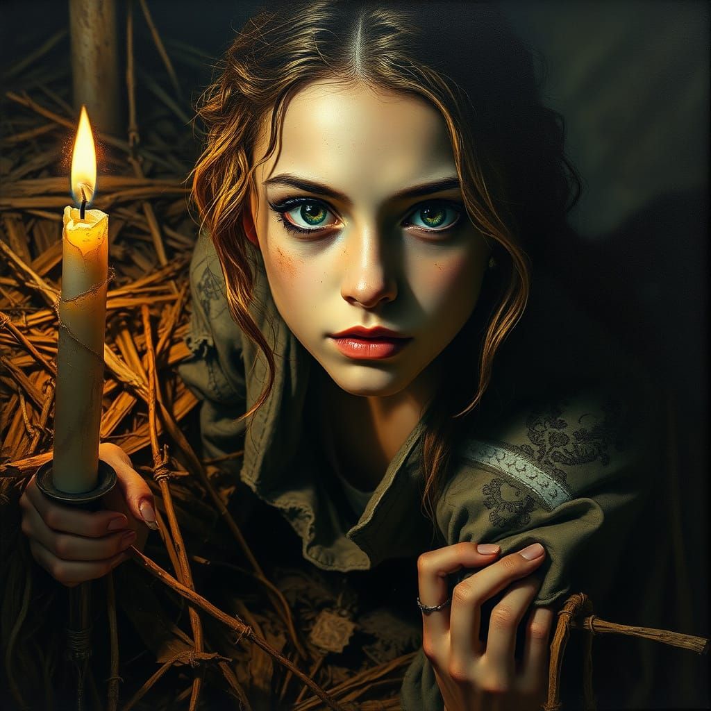 Desperate Beauty in a Dark Medieval Realm