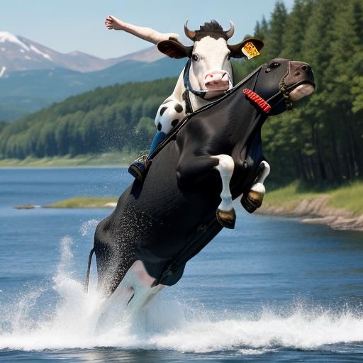 The Cow Jumped Over the Loon