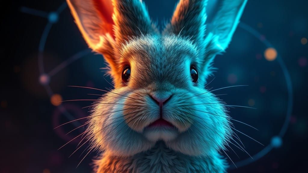 Galactic Beasts in Hyperrealistic Portraits