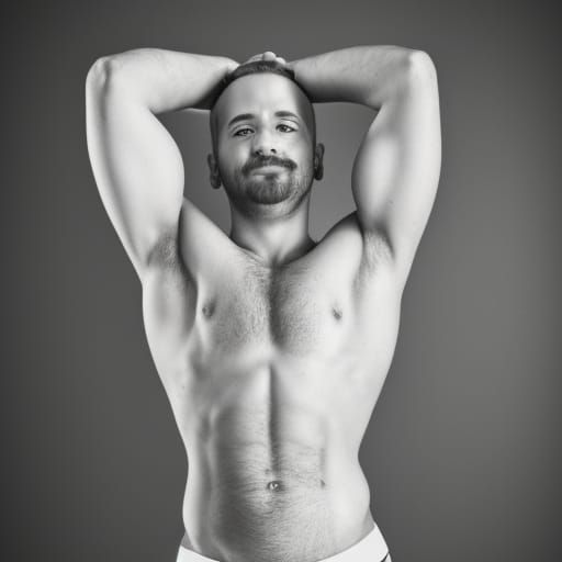 Attractive Gay Man in Natural Light