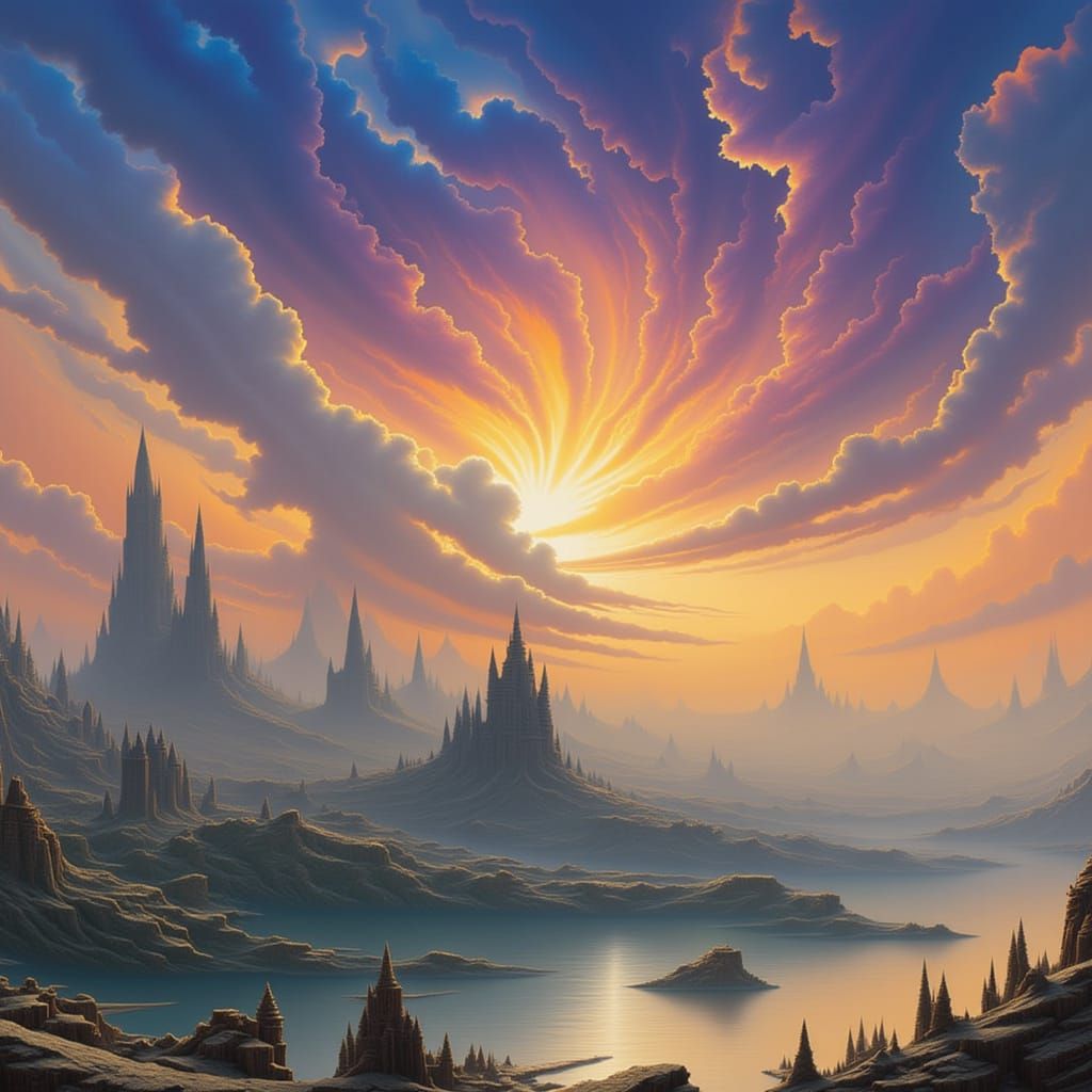 Stylized Portrait of a Man