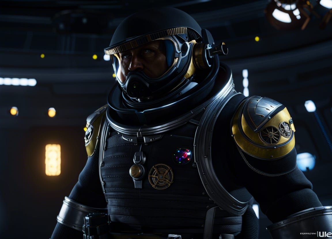 Cyberpunk Space Pirates in Photorealistic 4K