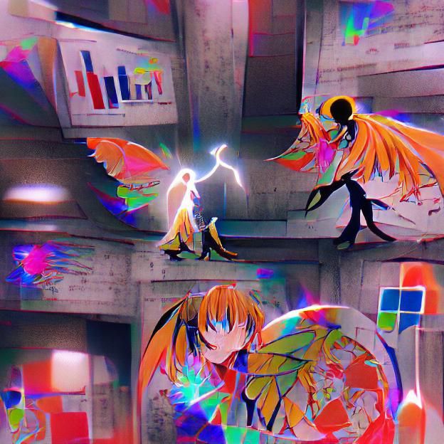 Angels and Demons Collide in a Vibrant Anime Universe