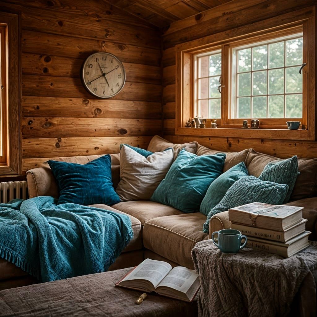 Cozy Cabin Retreat with Film-Graded Charm