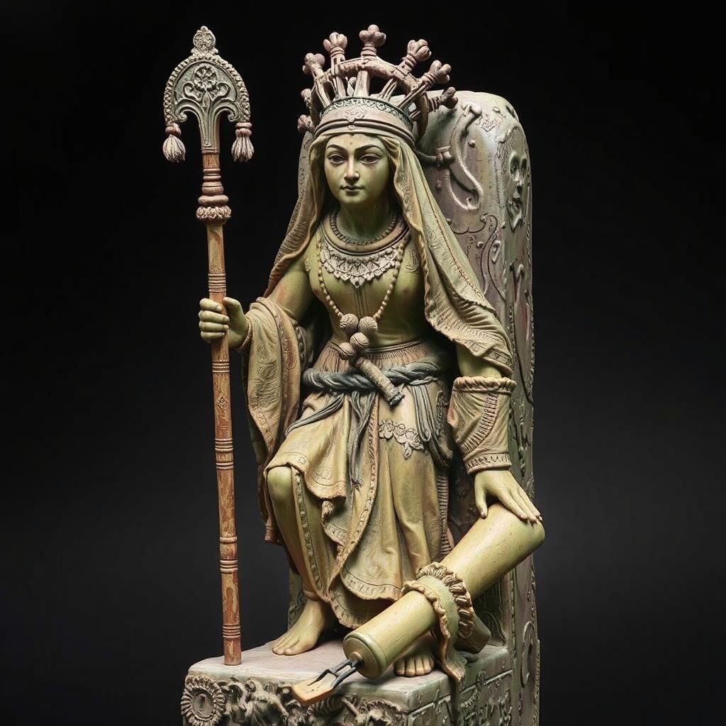 Winter Goddess in Ancient Slavic Art