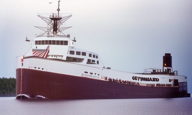 The Revamped Edmund Fitzgerald Great Lakes Freighter