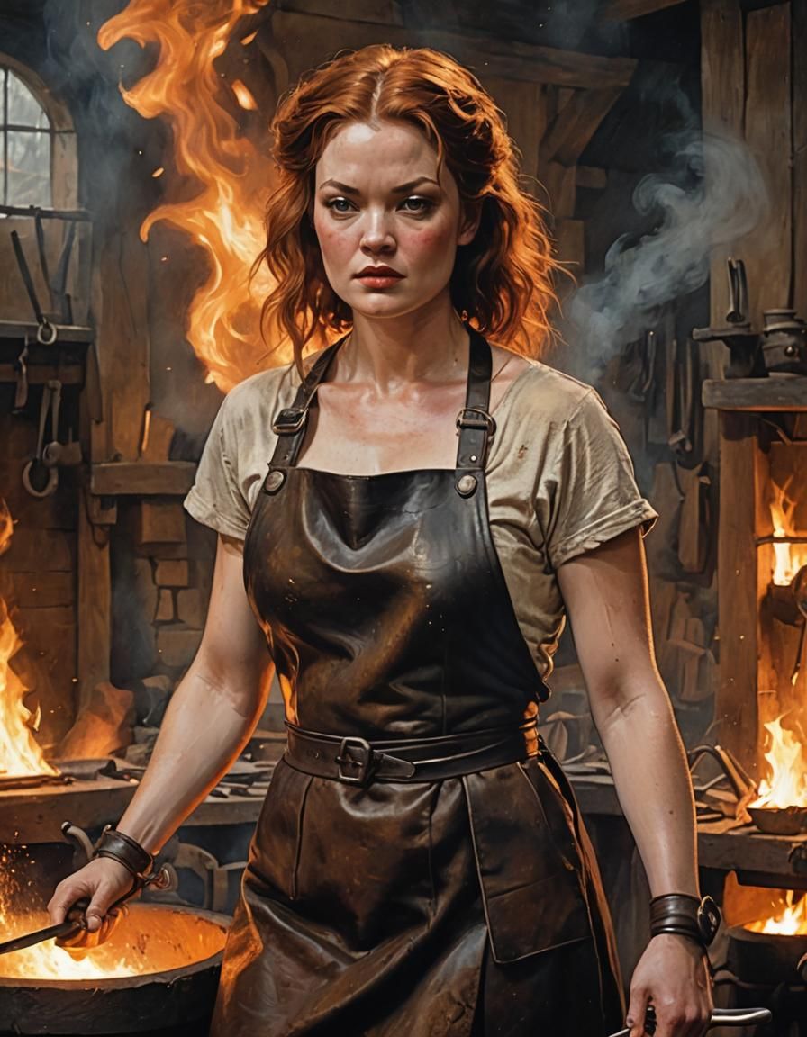 "Lady Blacksmith" Magazine