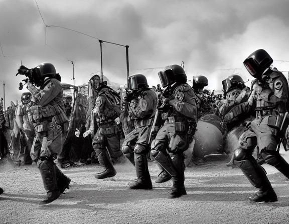 Riot Police Clash with Freetek Festival Crowd in Tense Ambia...