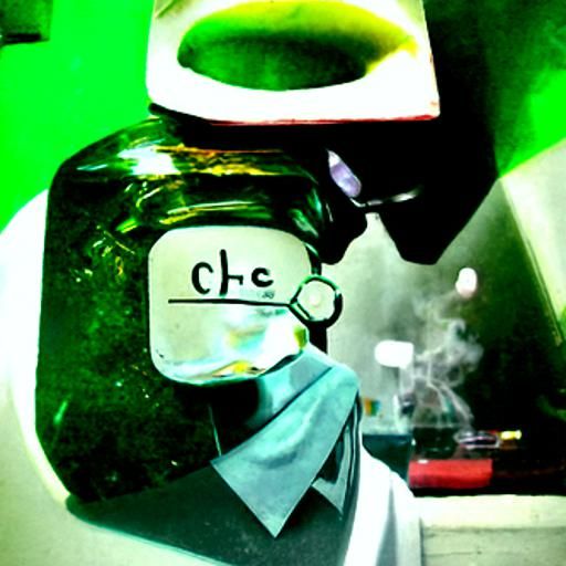 Scientist in a Laboratory Attire