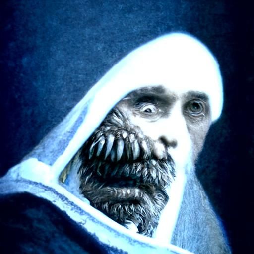 Gothic Horror Scene with Dark Fantasy Elements