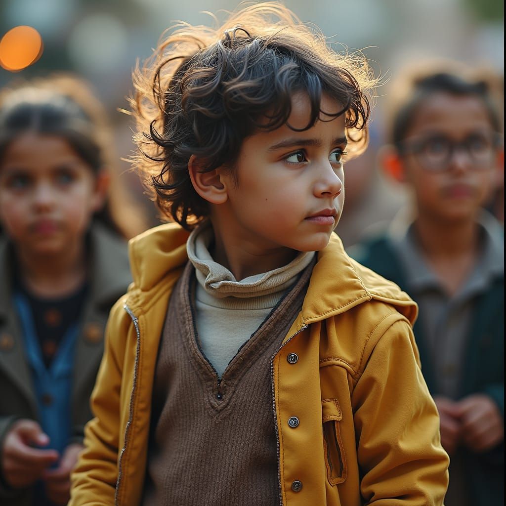 People Reading Quran in Traditional Iranian Setting