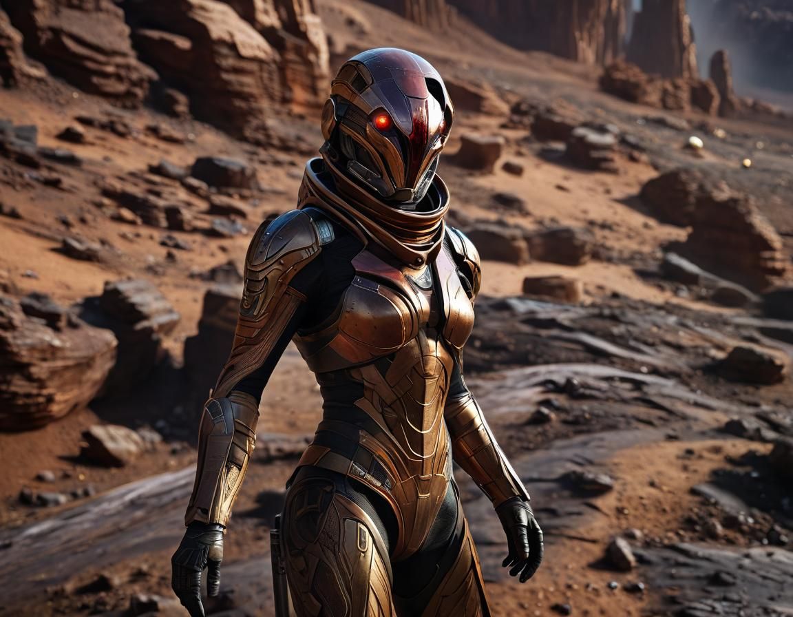 Detailed Movie Still of a Salostopus Rogue