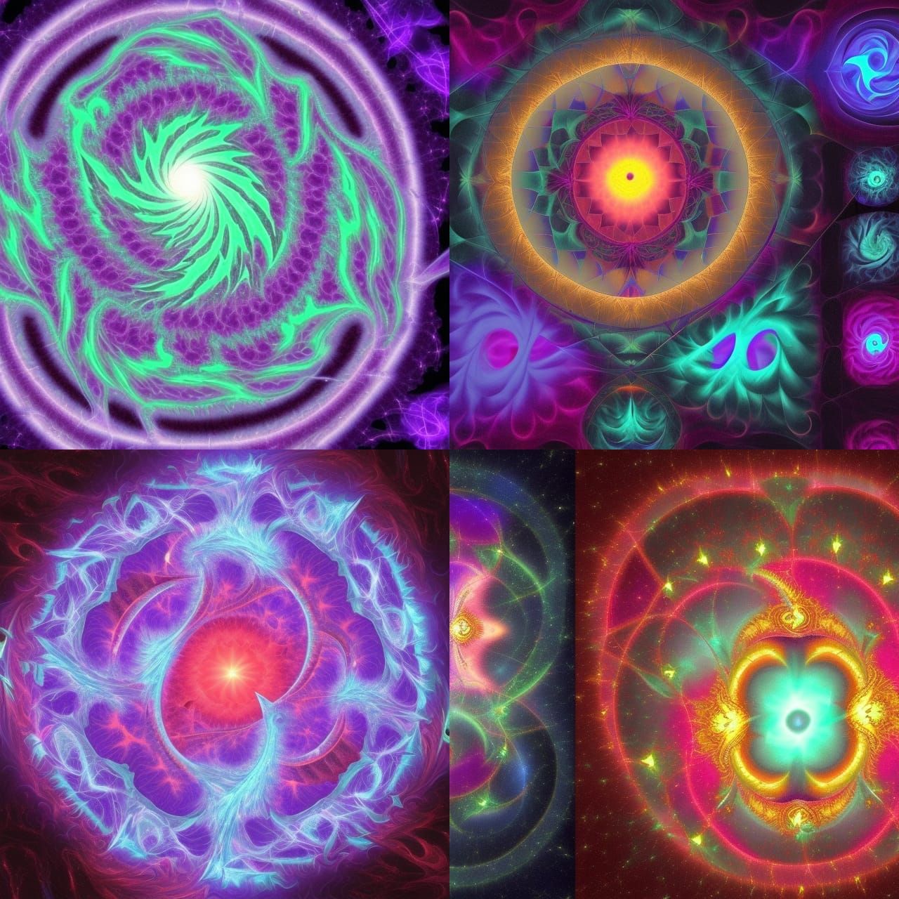 Dynamic Fractal Design with Eldritch Astral Elements