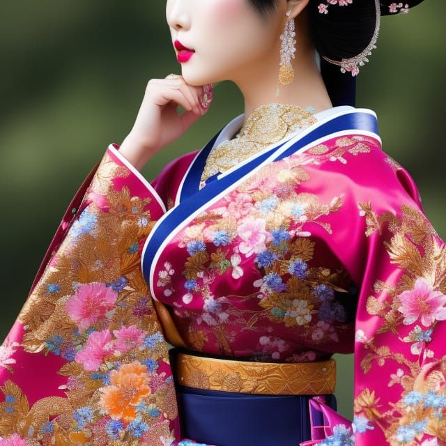 Japanese Geisha 4 - Kimono