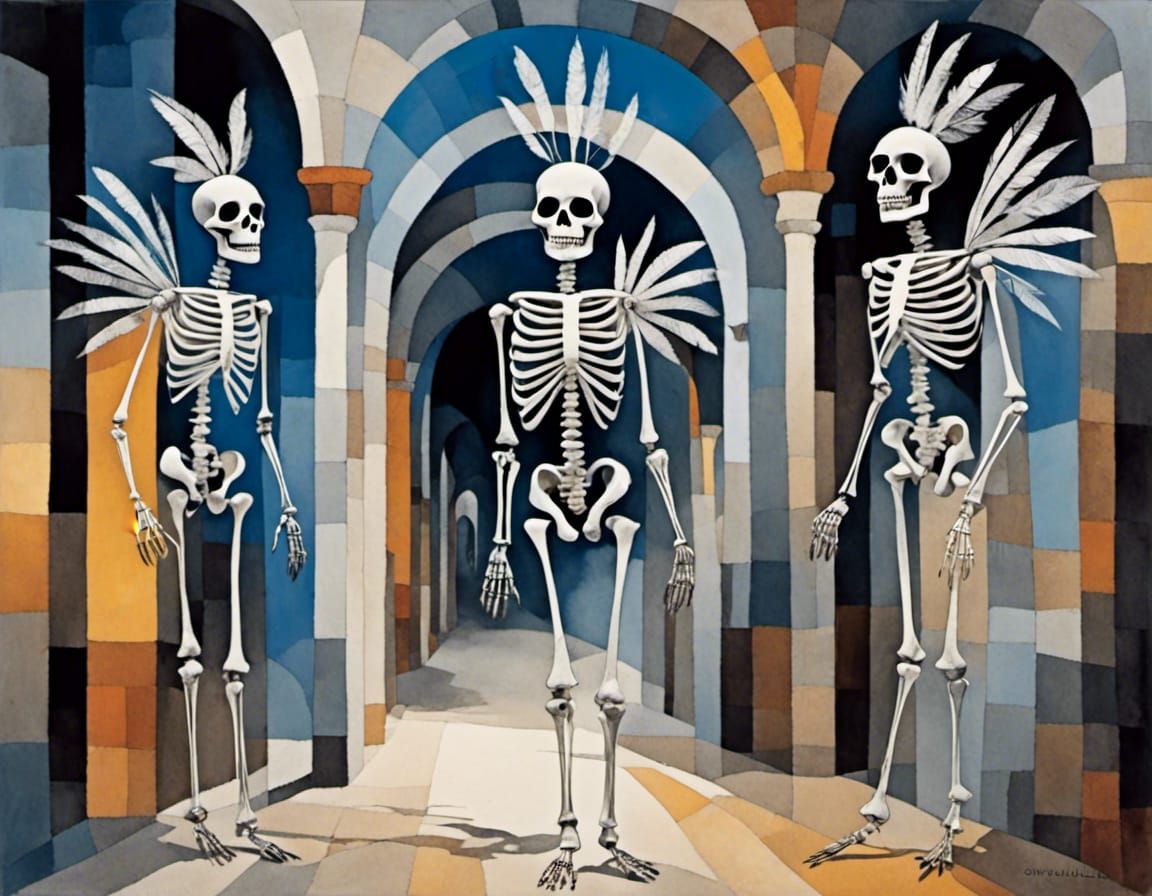 we stole the feathers from the angels....