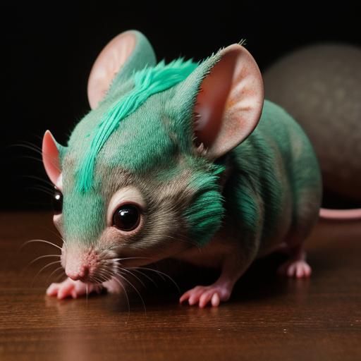 Brain Goblin Mouse Generated by AI