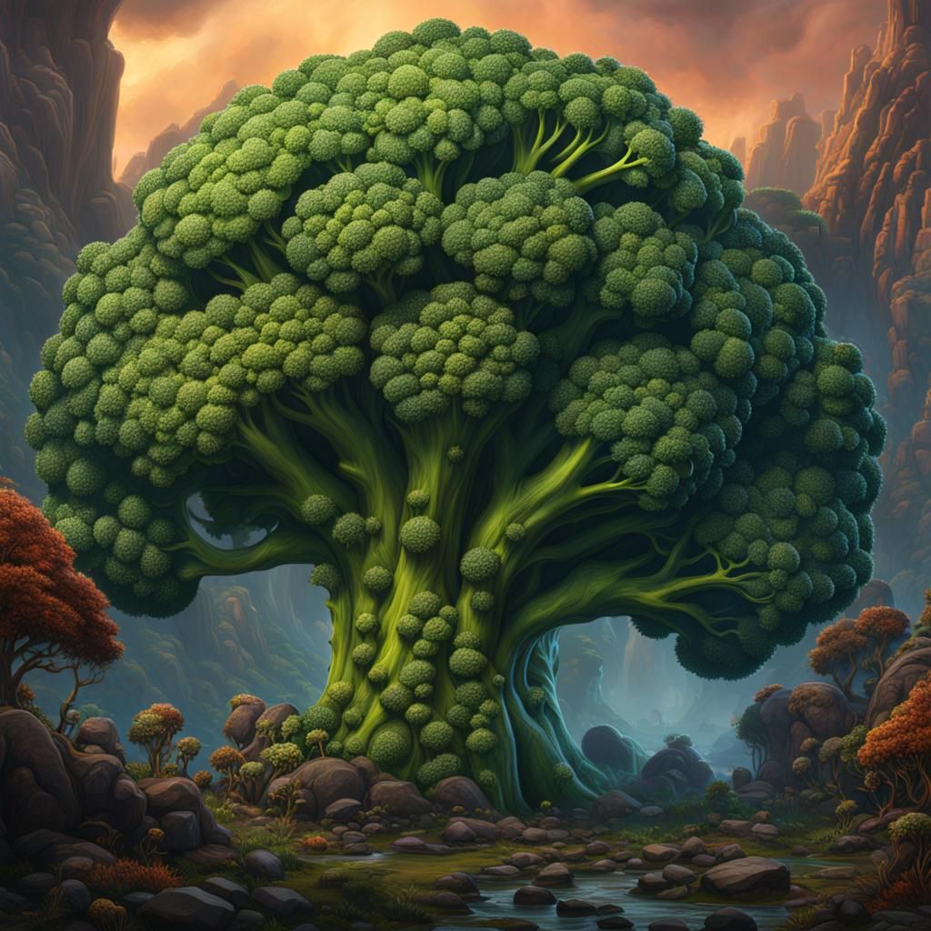 Vicious Broccoli: Detailed Matte Painting in Unreal Engine