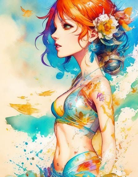 Fantasy Character in Disney Banksy Art Style