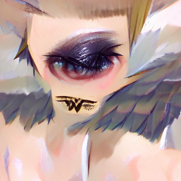 Winged Eye Digital Art