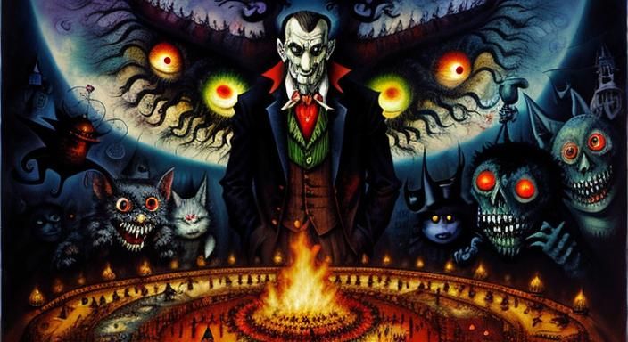 Vampires in Love: A Dark Fantasy Scene