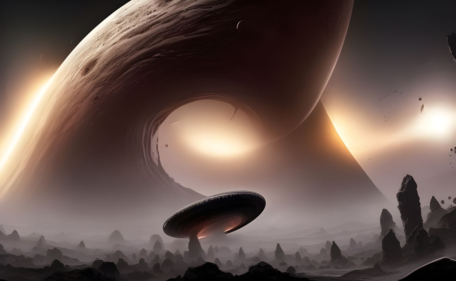 Hyperrealistic Aliens Roaming an Exoplanet