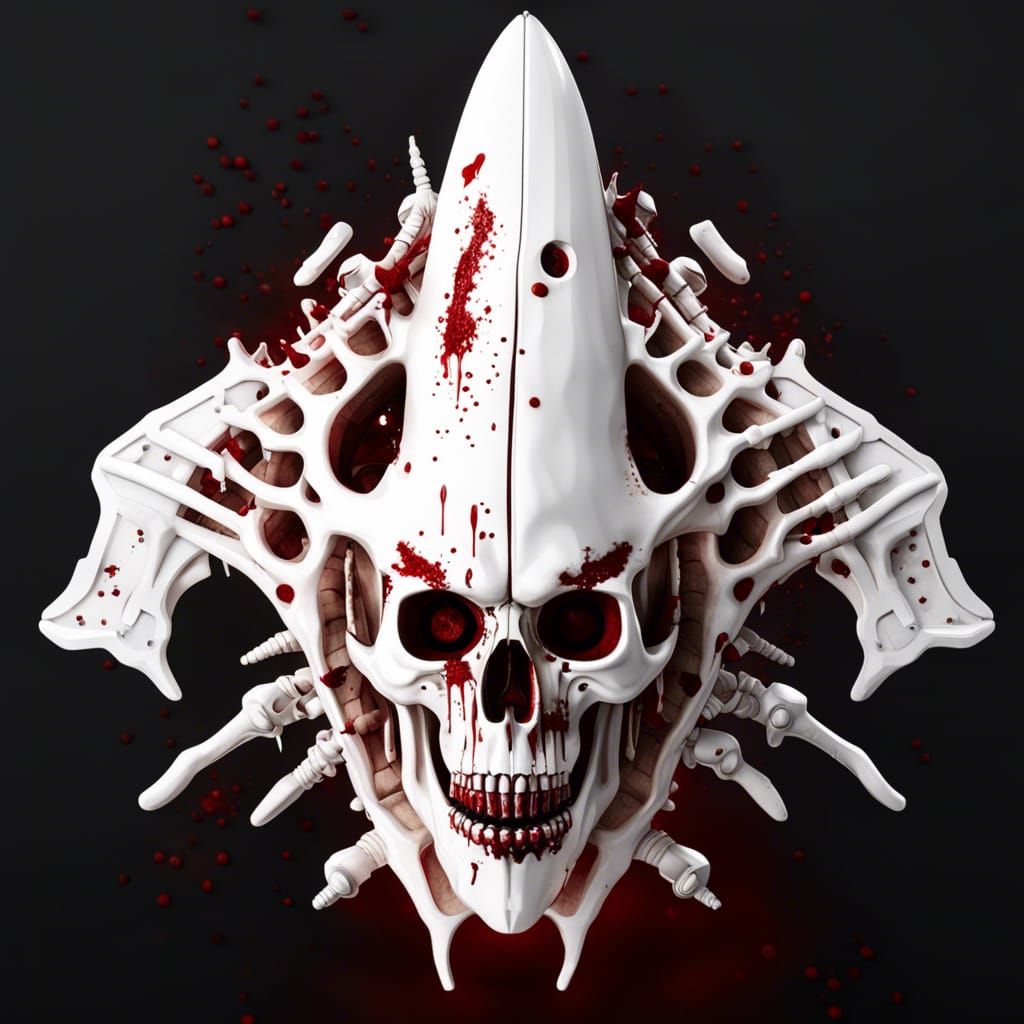 Boneship: A Halloween Spaceship of Bone