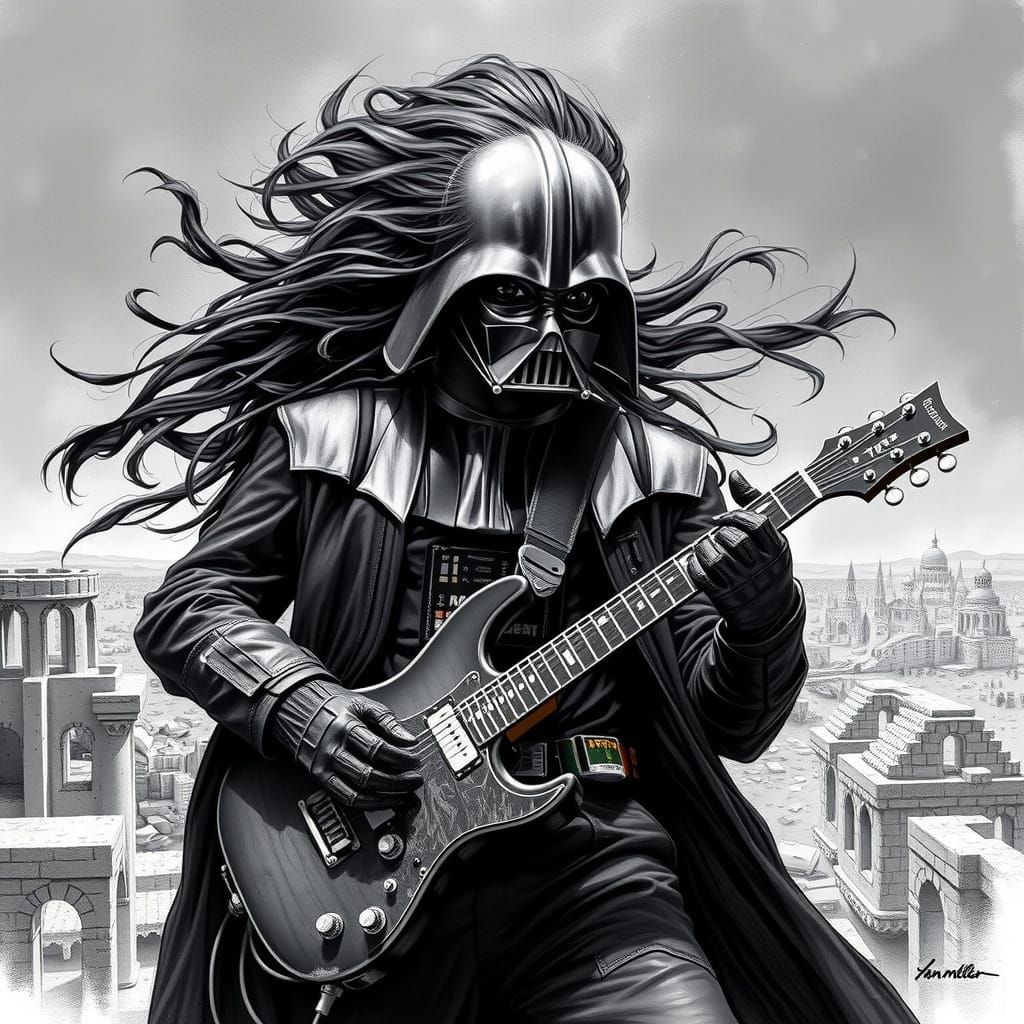 Dark Lord of the Riff in Baroque Style
