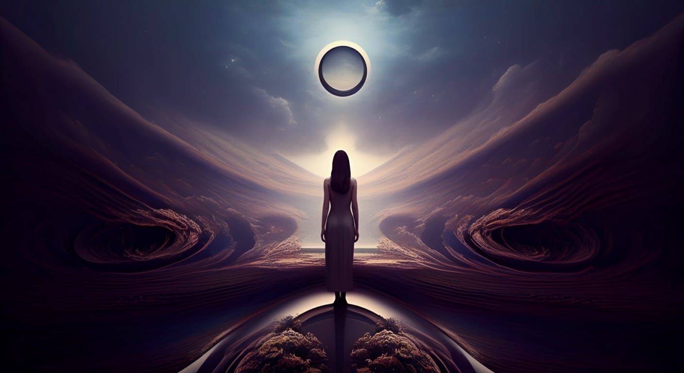 Surreal Fine Art Masterpiece in Photorealistic Style