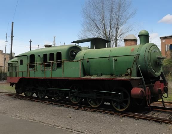 Abstract Green Square Pattern Field Illustration