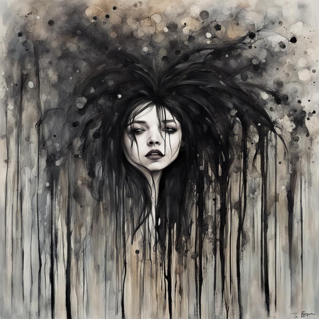 Lyrical Abstraction: Sorrow in Tim Burton Style