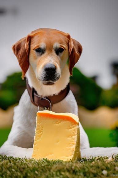 Cheese Dog: Professional Photography with Bokeh