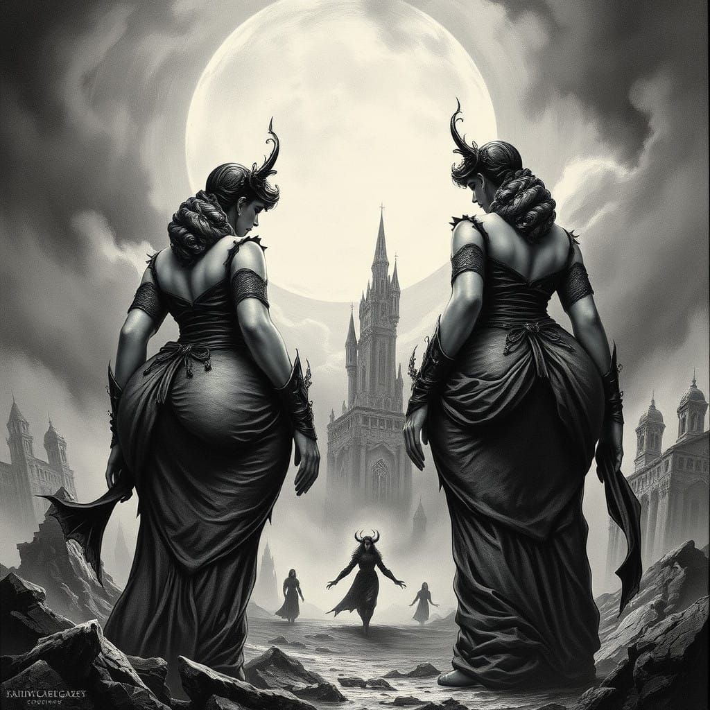 Amidst Haunting Hellscape, Enigmatic Giantesses Emerge in Go...