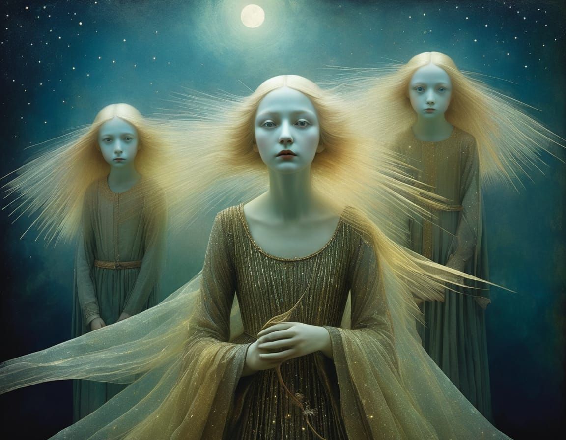 Spectral Artwork in Ethereal Colors