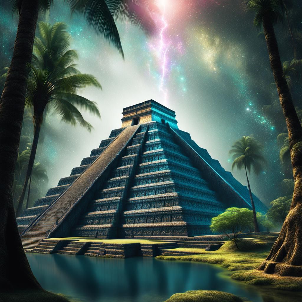 Mayan pyramid