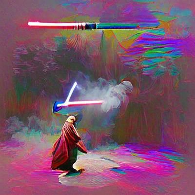 AI Image of the Word Jedi