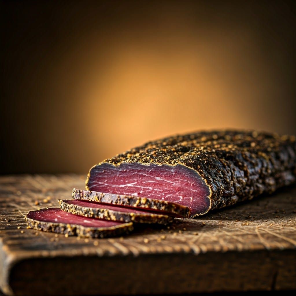 Biltong in Earthy Still Life