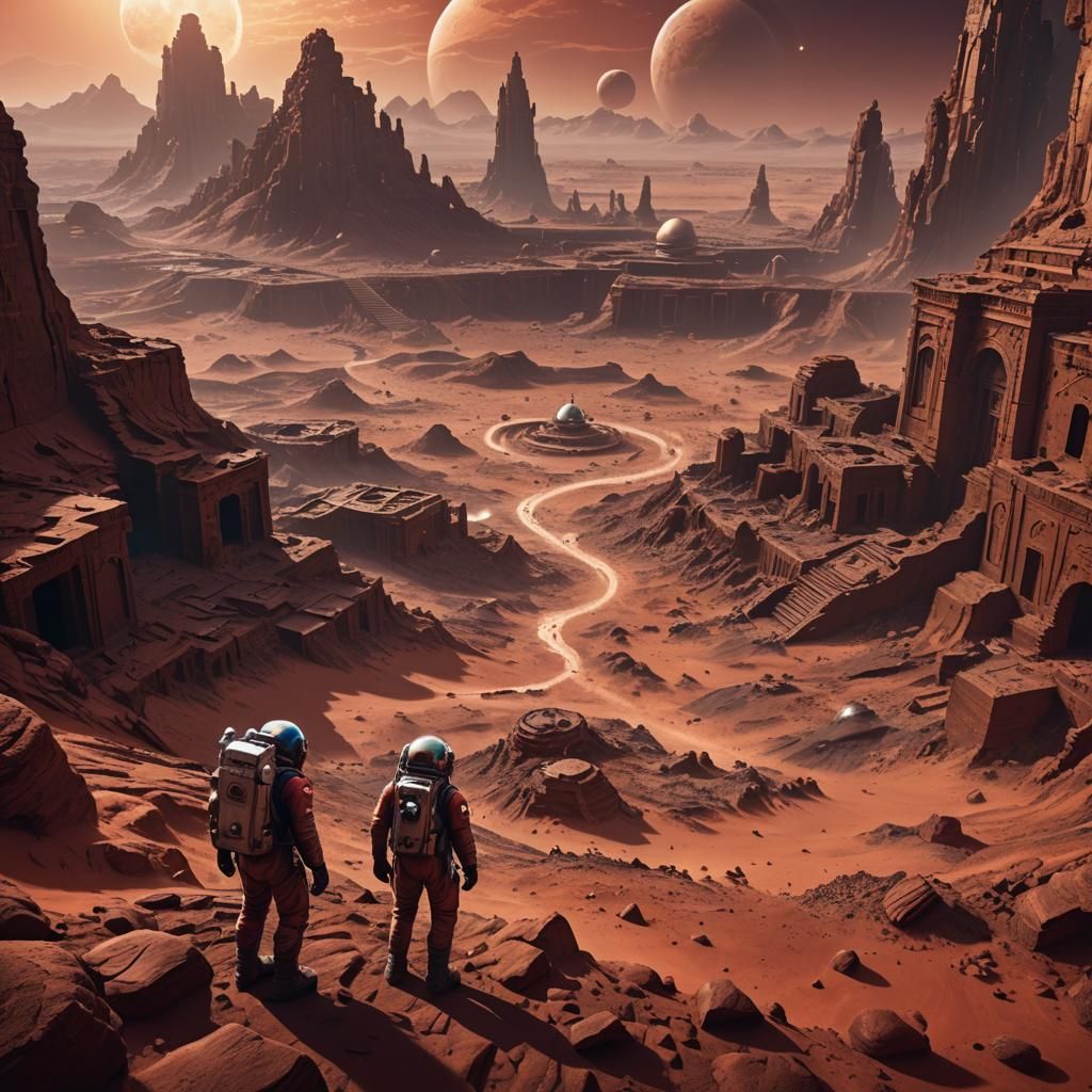 Astronaut Uncovers Ancient Secret of Mars